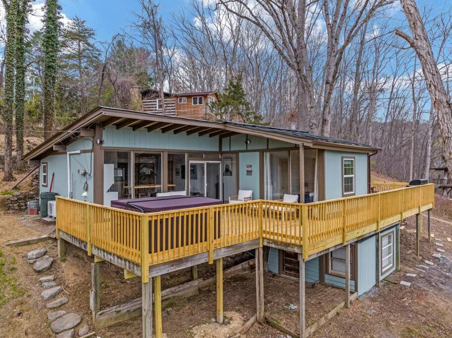 Lazy Lake 3Br Cabin W/ Mtn Views + Hot Tub +Wi-Fi Luray Exteriér fotografie