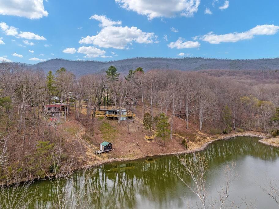 Lazy Lake 3Br Cabin W/ Mtn Views + Hot Tub +Wi-Fi Luray Exteriér fotografie